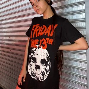 Hot Topic Friday the 13th black tee